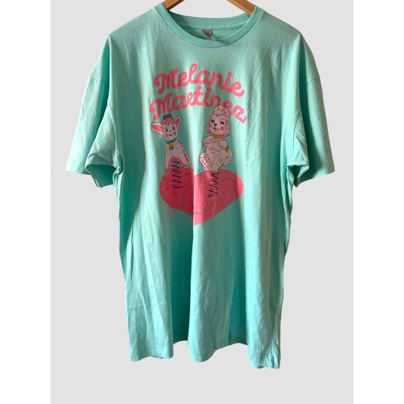 Melanie Martinez Spring Things Graphic T-shirt Mint Green Unisex Size XL K-12 - Picture 1 of 5